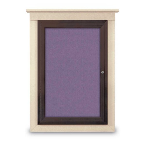 United Visual Products Letterboard, 48x36, Bronze/Grey UV9020ACS-BRONZE-GREY - main